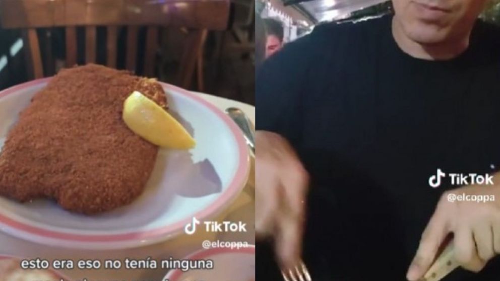 Indignación en redes: le cobraron 17 mil pesos por una milanesa.