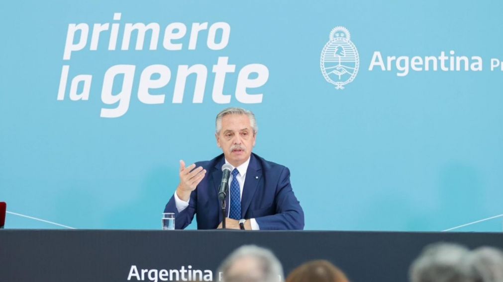 Alberto Fernández presentará este lunes en Tigre el programa Mi Pueblo Conectado (Gentileza @alferdez/Twitter).