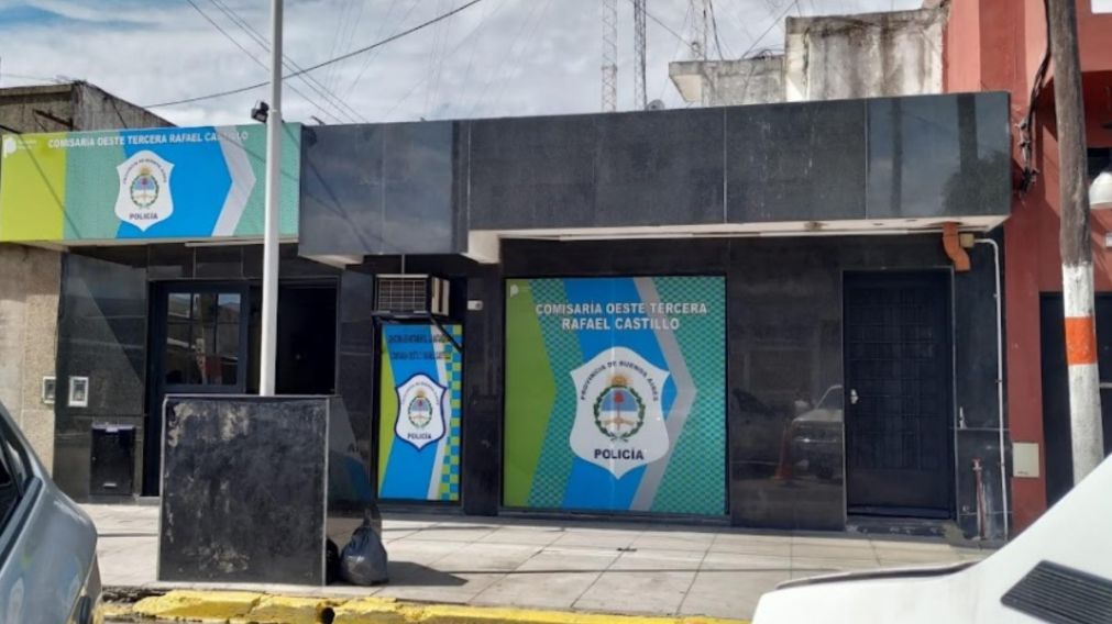 El presunto autor material del crimen del kiosquero qued� detenido en la comisar�a de Rafael Castillo (Archivo).
