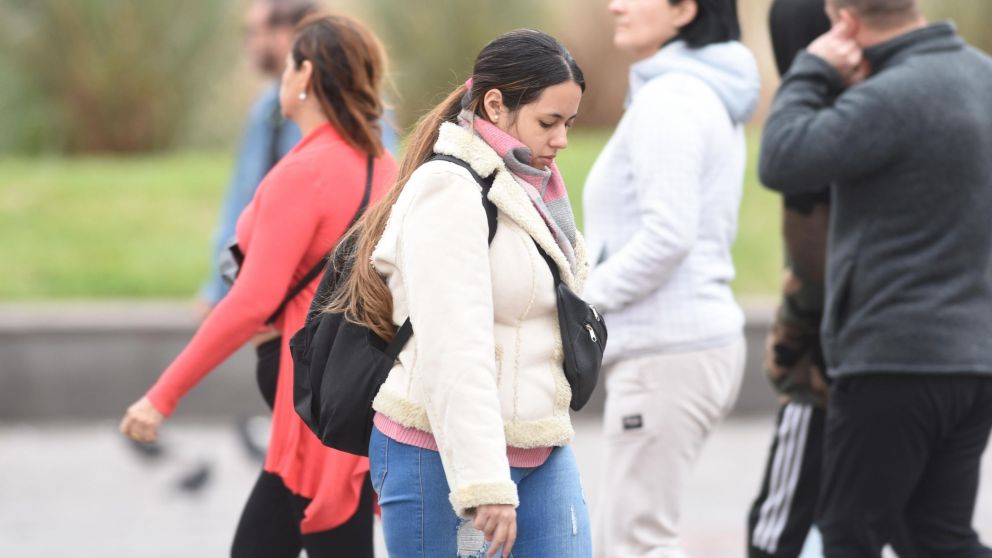 Domingo frío e inestable en la Ciudad de Buenos Aires (Pablo Villán / Crónica).