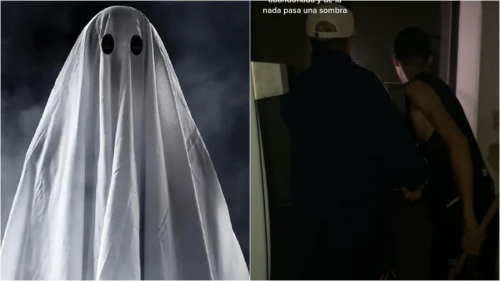 Aterrador: se metieron a una casa abandonada, grabaron a un �fantasma� y tuvieron que salir corriendo
