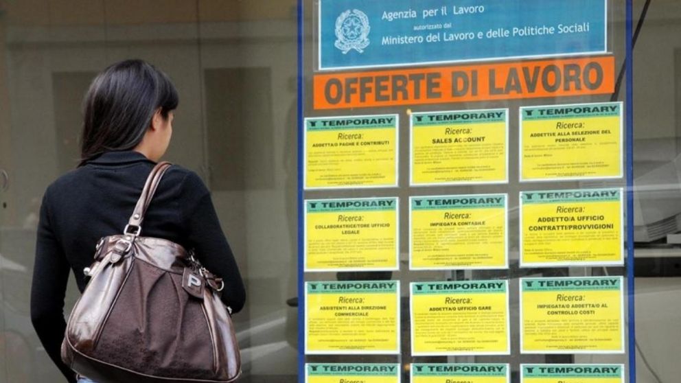 En Italia la oferta laboral es muy amplia.