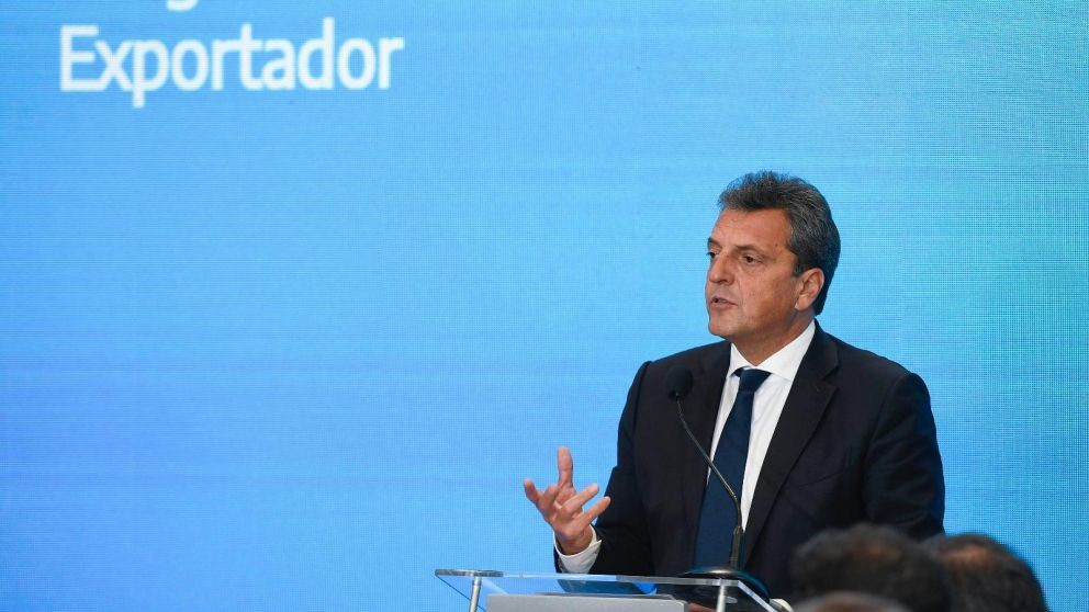 Sergio Massa, ministro de Economía de la Nación.