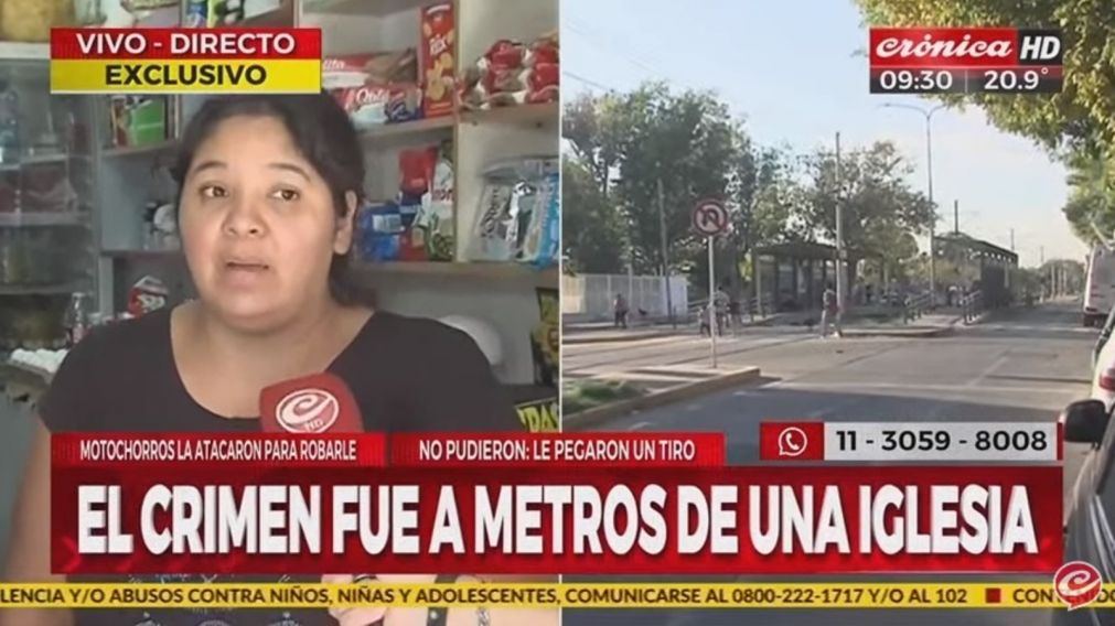 El brutal testimonio de una kiosquera de Soldati tras el crimen de la mujer que asesinaron por la espalda en un robo