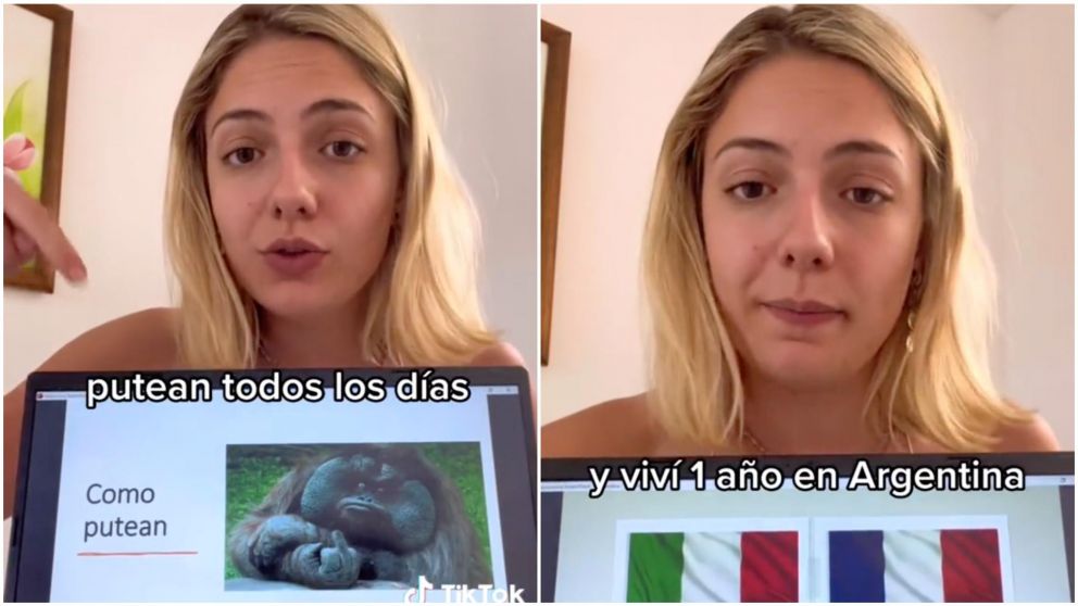 El video de la joven francesa cosechó un sinfín de "Me gusta" en TikTok.