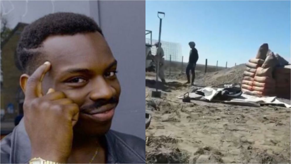 El ins�lito mecanismo de unos alba�iles para cocinar unas milanesas fritas: "Directo a MasterChef"