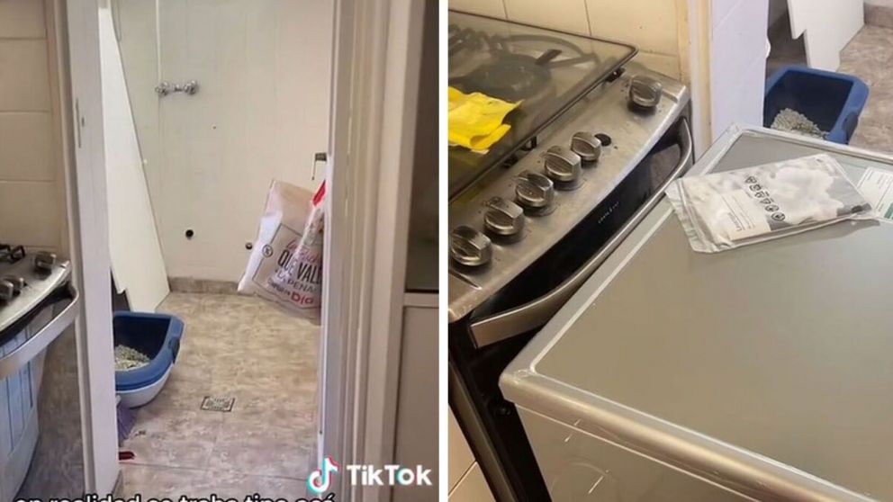 Compró un lavarropas, pero no puede usarlo por un insólito motivo: “Estoy entrando en crisis” (Imagen captura vídeo).