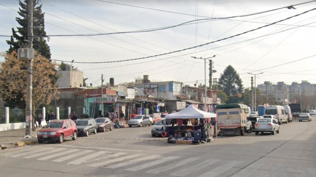 Acá, esta zona, fue agredido a disparos Dany Albeiro Haro Risco.