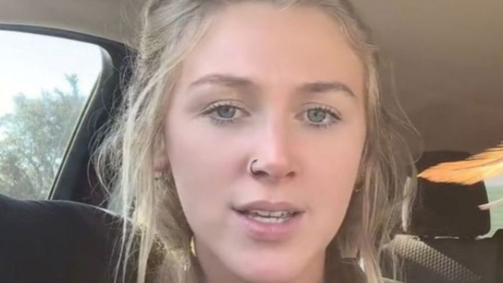 La joven relat� lo sucedido en su perfil de la red social TikTok (Captura de video).