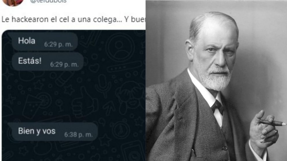 Es psic�loga y la intentaron estafar por WhatsApp, pero respondi� de la mejor manera y se volvi� viral en Twitter.
