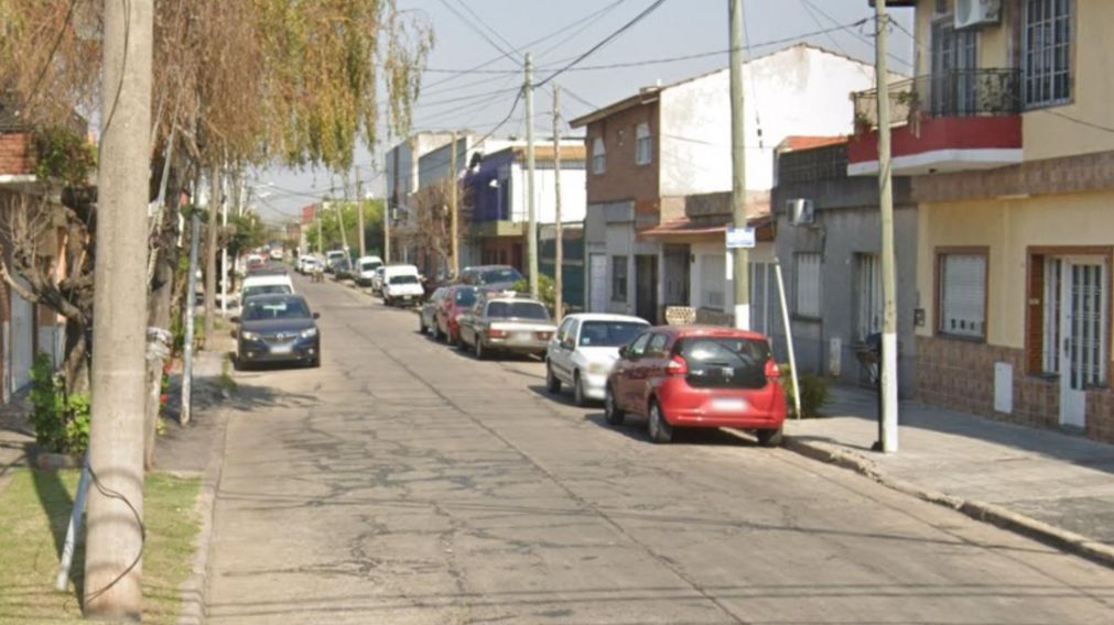 En este barrio fue atacado a disparos el federal retirado (Google Street View).