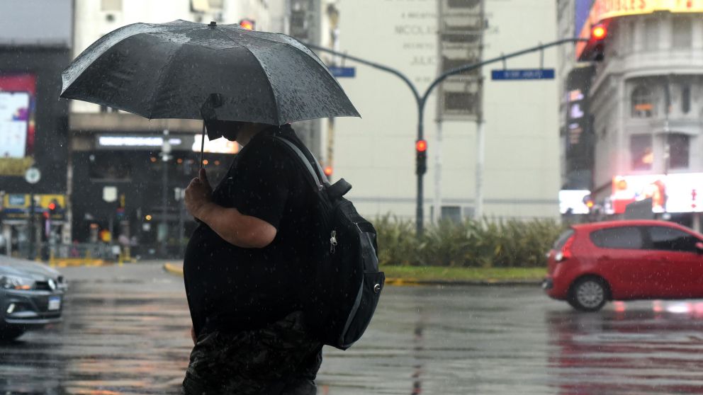 Las lluvias llegarán a cuatro provincias y a las Islas Malvinas (Jonatan Moreno / Crónica / Archivo).