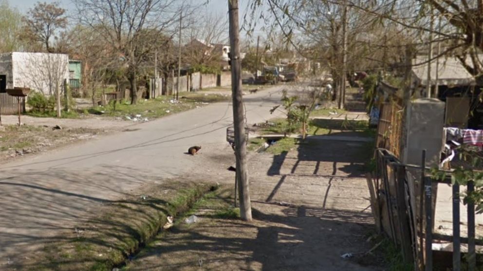 La zona donde sucedió el homicidio de Martín Gabriel Duarte.