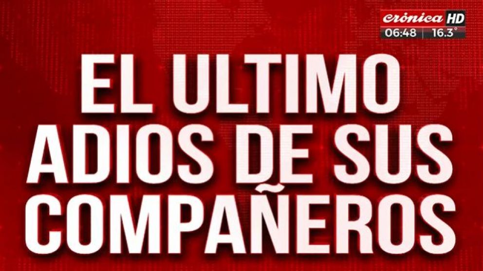 Crimen del colectivero: el último adiós de sus compañeros