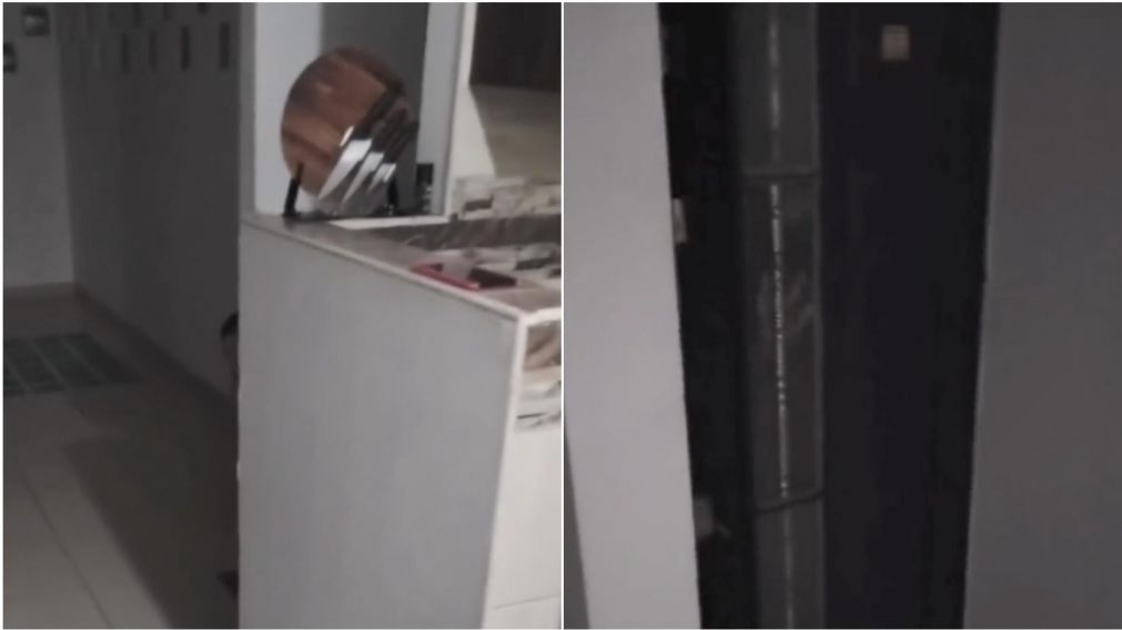 Un hombre atrapó al fantasma de un nene y lo compartió en TikTok.