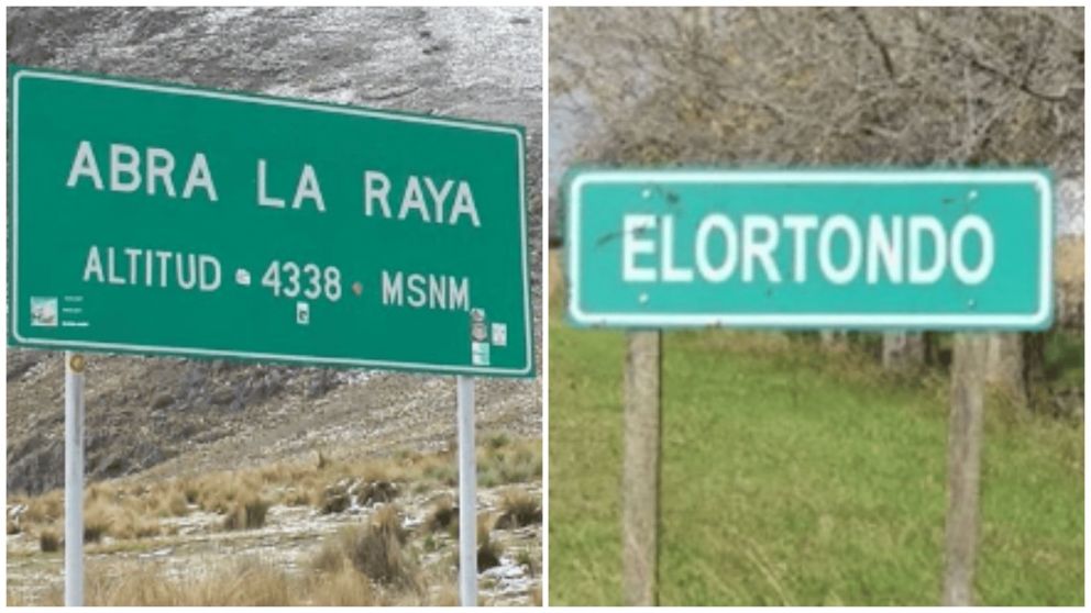 Un hilo de ciudades con nombres graciosos de Argentina y del mundo se volvi� es viral en Twitter.