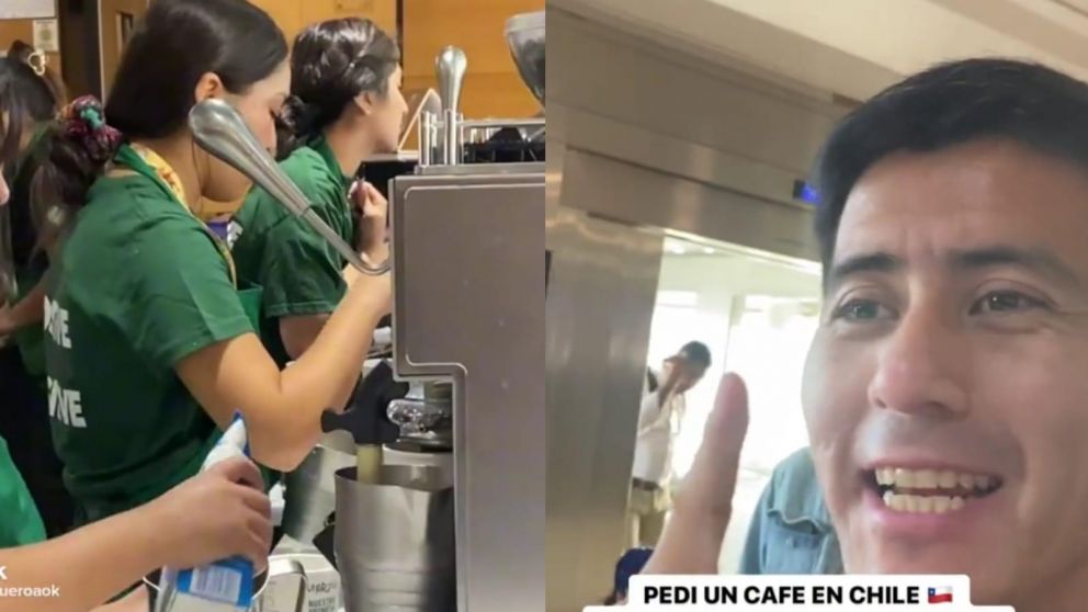 Es argentino, pidió un café en Chile con un particular nombre y se viralizó en TikTok.