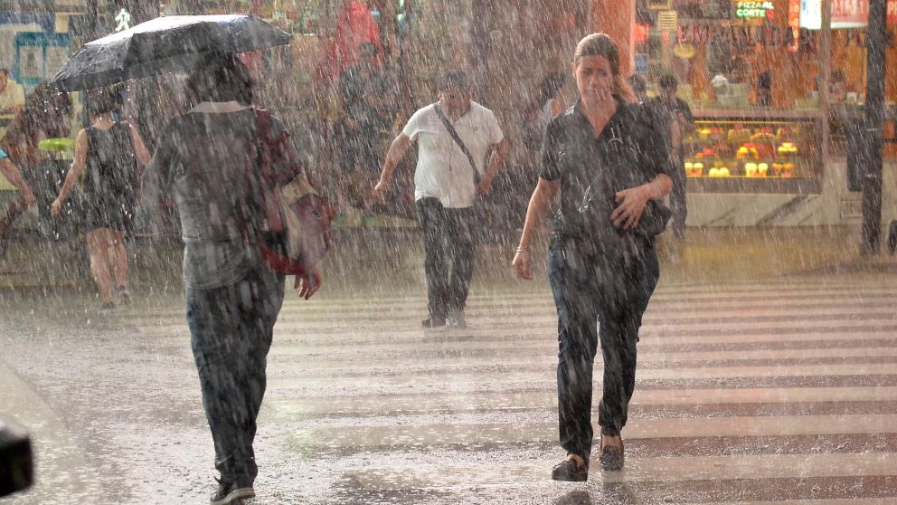 La semana arrancará con lluvias en Buenos Aires (Fernando Pérez Ré / Crónica / Archivo).