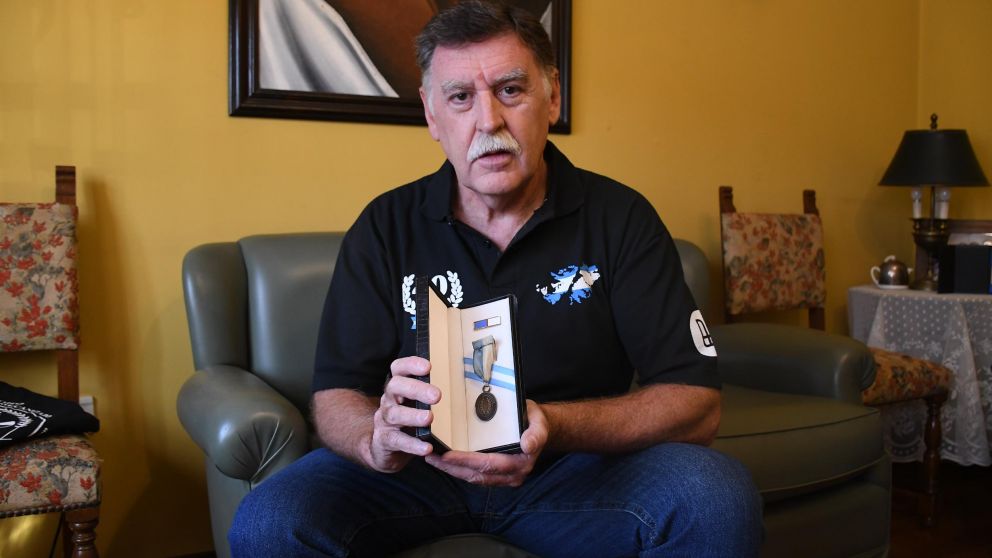 Roberto Piccardi, h�roe de Malvinas (Cr�nica/Ruben Paredes).
