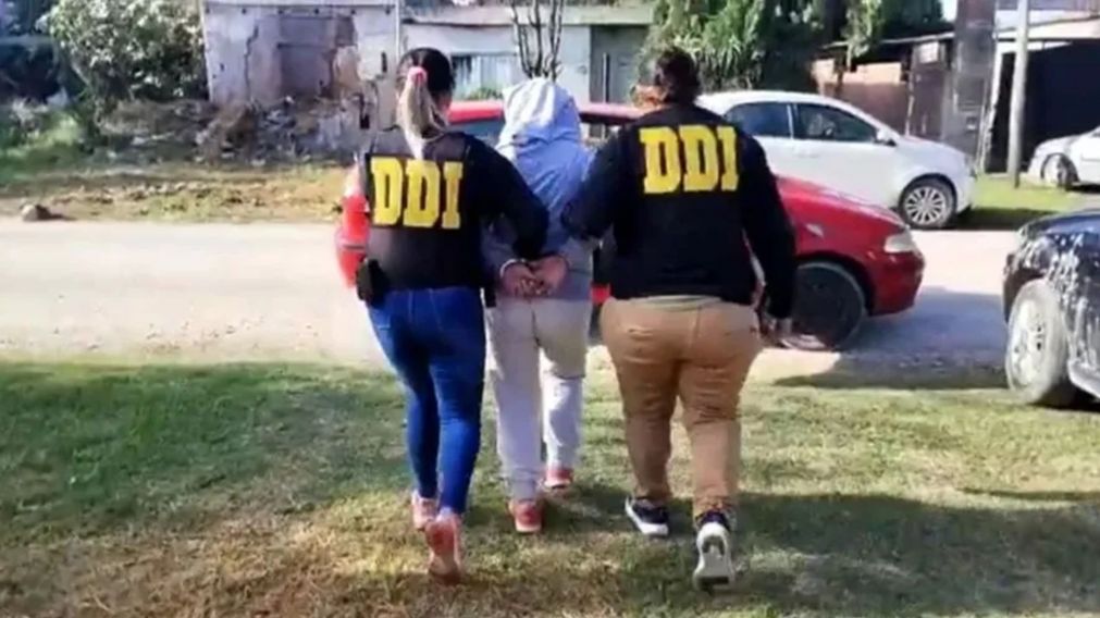 La mujer detenida acusada de asesinar a un vecino.