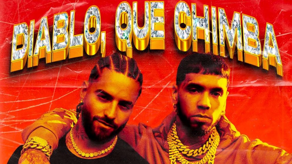 Maluma y Anuel AA se juntaron para realizar el single y video de "Diablo, Que Chimba"