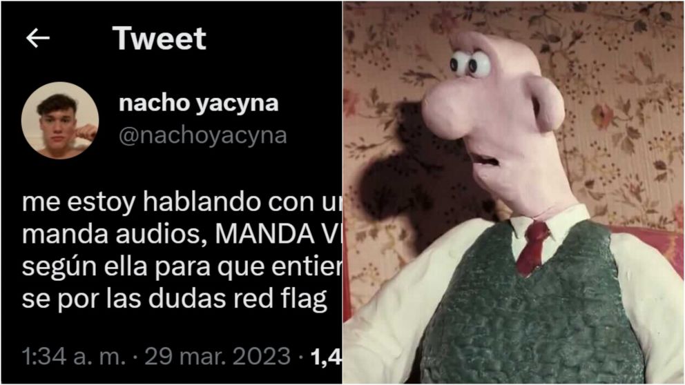 "No escribe ni envía audios, manda...": el particular método de "chamuyo" de una chica que calificaron de "red flag"