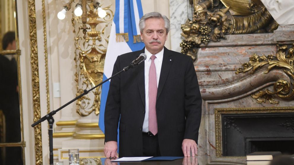 El jefe de Estado fue particularmente duro en sus conceptos hacia Milei (Foto de Ruben Paredes).