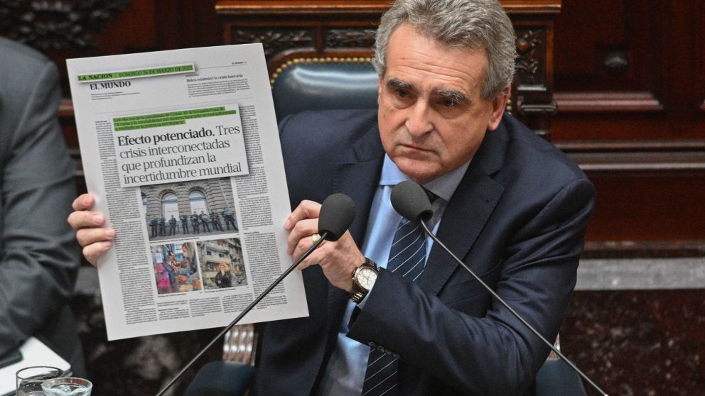 Agustín Rossi, en Diputados: "Lamentablemente, volvió la violencia política".