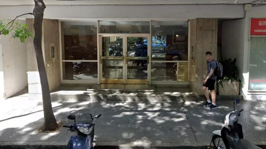 El edificio del barrio porteño de Belgrano en el que vivió la pareja detenida.