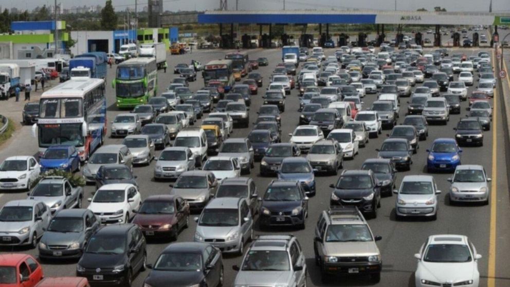 Tránsito complicado en los accesos a CABA (Imagen ilustrativa).