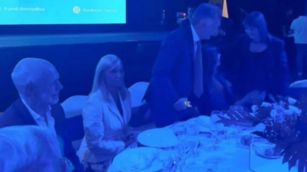 Mauricio Macri, Horacio Rodríguez Larreta y Patricia Bullrich compartieron la mesa central del evento (Captura de video).