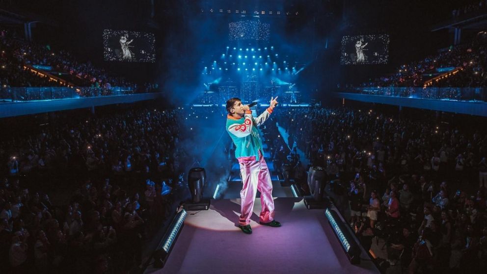 Rusherking cautivó al público en su primer Arena