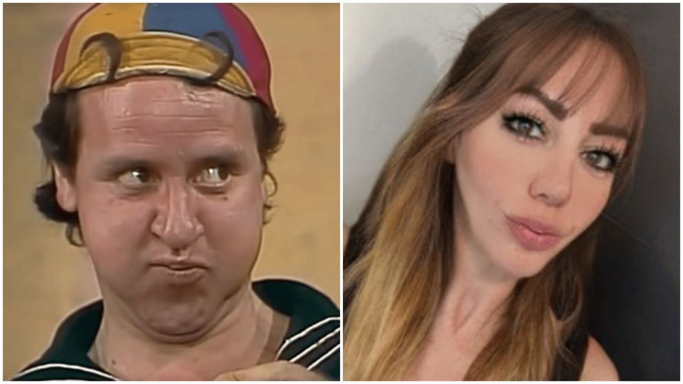 La hija de "Quico" del "Chavo del 8" vende contenido en OnlyFans (Twitter/@vaviri).