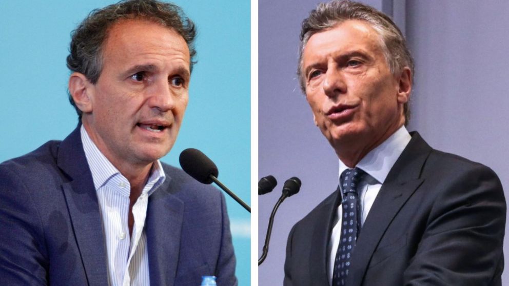 El ministro de Obras Publicas cruz� al expresidente por Twitter.