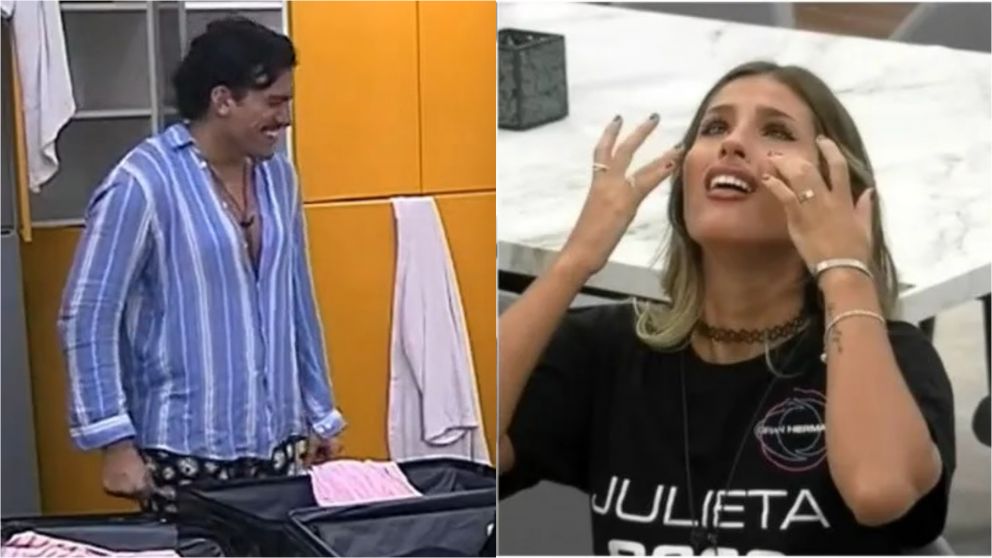 Holder volvi� a exponer a Julieta dentro de la casa de Gran Hermano y la arruin� con un lapidario comentario: �Popoggio��