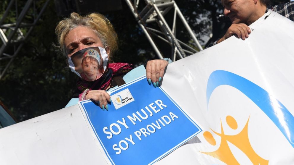 La primera "Marcha por la vida" se realizó en 2017 (Crónica/Jonatan Moreno/Archivo).