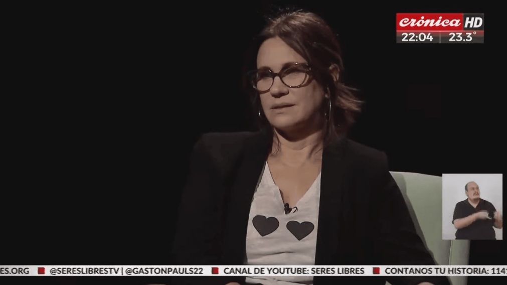 Nancy Dupla� en Seres Libres con Gast�n Pauls (Cr�nicaHD).