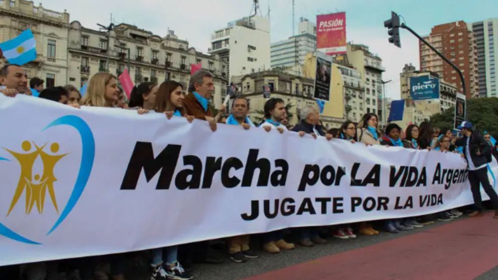 Se viene una nueva edición de la "Marcha por la Vida".