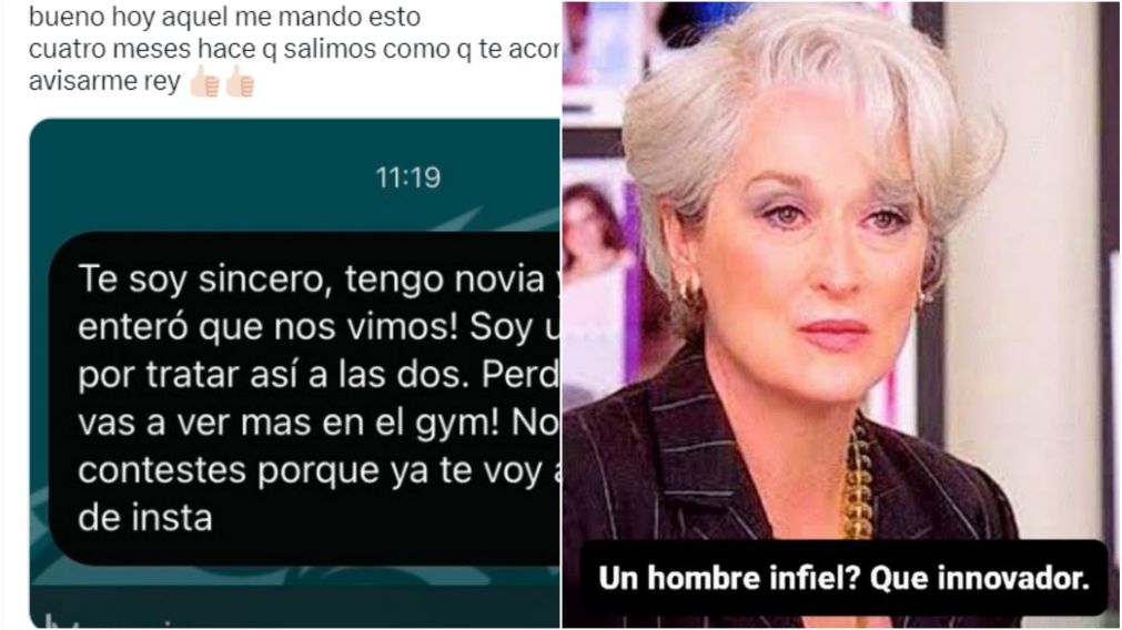 La dejaron después de cuatro meses con un insólito argumento.