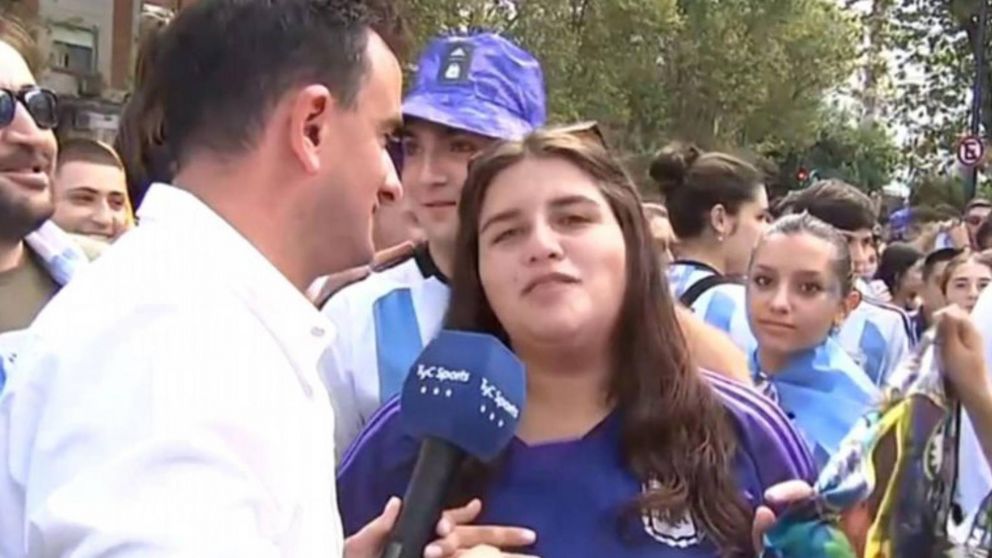 "Enferma" por la Selección: mintió que se sentía mal y faltó al trabajo para ir al Monumental, salió por TV y la despidieron.