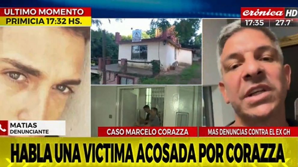 Un joven contó a Crónica HD que habría sido acosada por Marcelo Corazza.