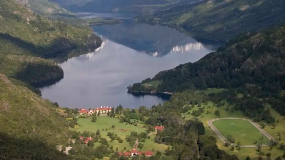 La estancia de Joseph Lewis que fue visitada por los imputados en la causa.
