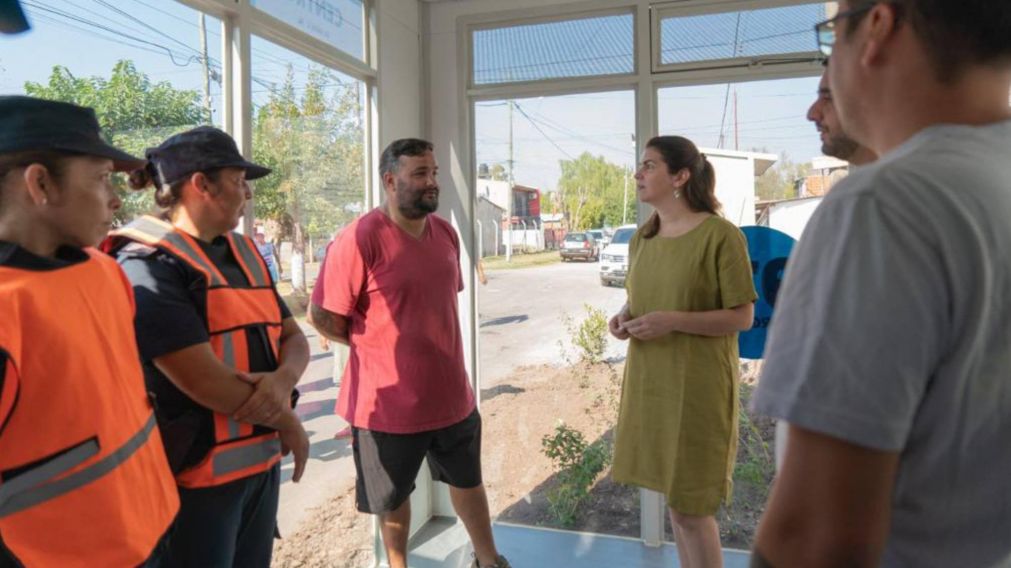 Mariel Fern�ndez inaugur� un nuevo Centro de Prevenci�n Urbana.