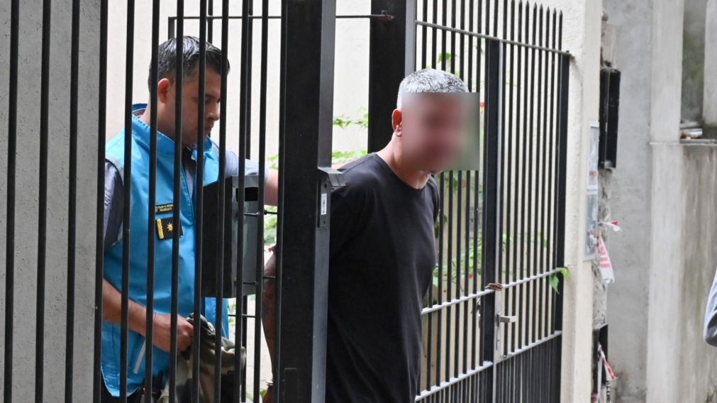El momento en el que el productor de Gran Hermano quedó detenido.