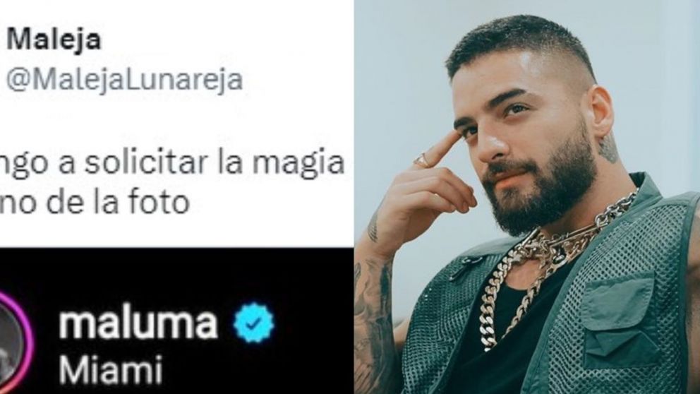 Pidió que editen una foto de Maluma para verlo desnudo y se hizo viral.