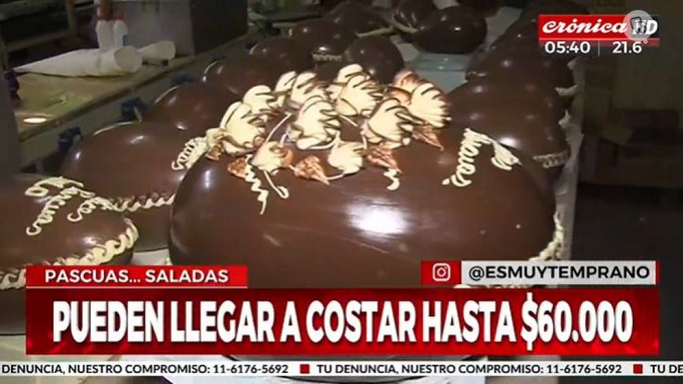 ¡Los huevos de pascua pueden llegar a costar hasta 60 mil pesos!