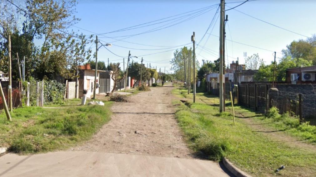 Acá, este vecindario, sucedió el crimen de Julio Alejandro Roldán.