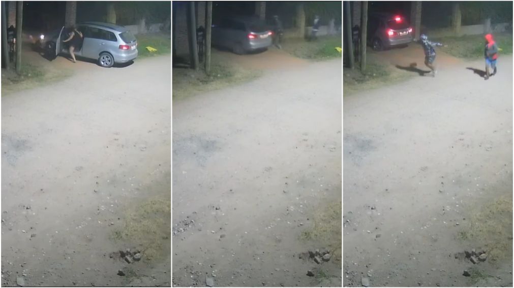 Un joven evitó que le robaran a su madre y corrió a los ladrones.