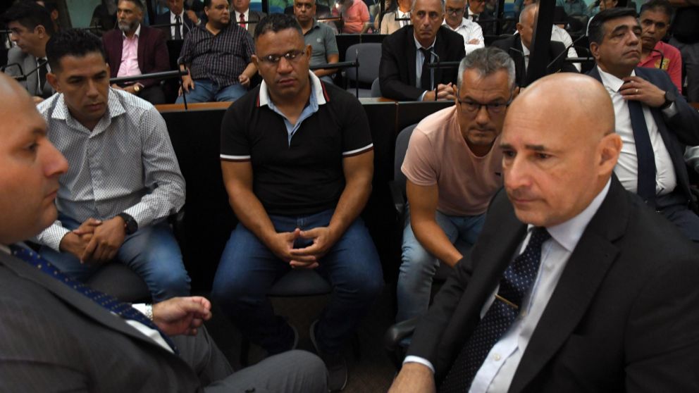 El inspector Gabriel Alejandro Issasi, uno de los imputados por el crimen de Lucas González (Télam).