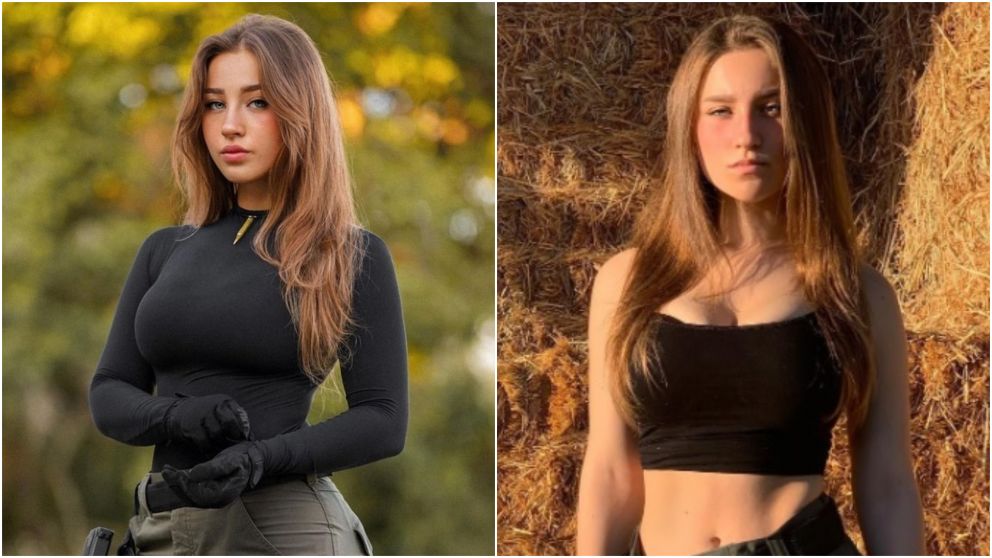 TikTok: la impactante soldado israelí reclutada para distraer al enemigo con su belleza